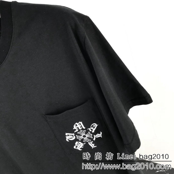 Chrome hearts 克羅心19ss 經典梵文字母印花T恤 定制原版純棉面料 高版本情侶款 ydi2229